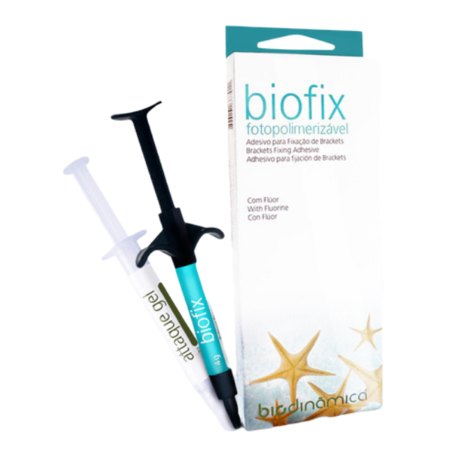 Біофікс (Biofix), самобондуючий с/тверд. адгезив для брекетів шприц 4 г + 3 мл протравка