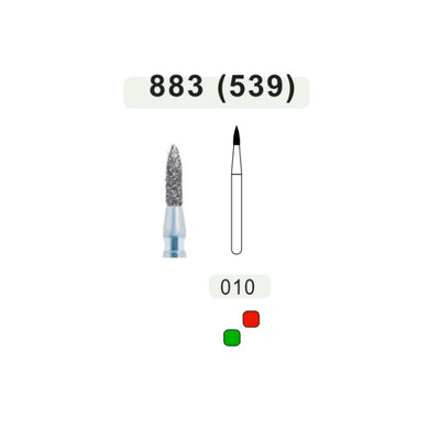 Бор TEKA (Італія), алмазний для Т/Н 883, полум'я, 1 шт.