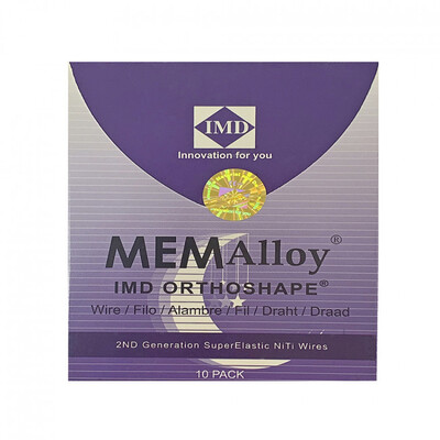 IMD, дуга NiTi MEMAlloy, кругла, верх, низ, 1 шт.