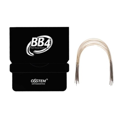 Дуга BB4 NI-TI естетична, кругла, верх, низ, 1 шт.