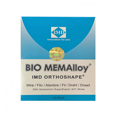 IMD, дуга NiTi Bio MEMAlloy, квадратна, верх, низ, 1 шт.