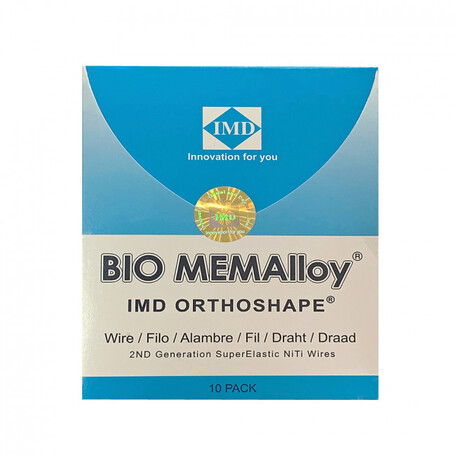 IMD, дуга NiTi Bio MEMAlloy, квадратна, верх, низ, 1 шт.