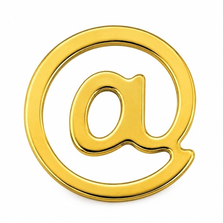 TW20 - Інтернет собака велика (Gold)