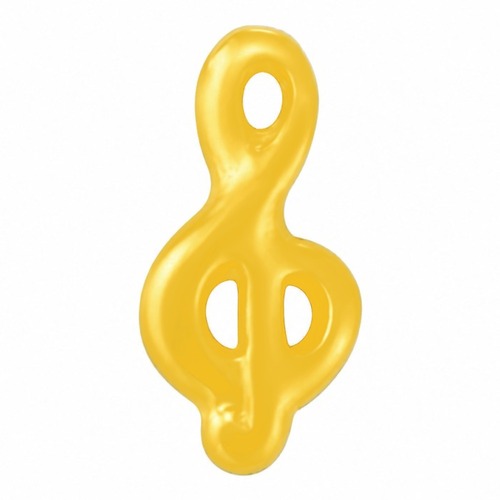 TW36 - Скрипковий ключ (Gold)
