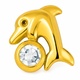 TW30 - Дельфін з діамантом (Gold)