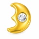 TW25 - Півмісяць з діамантом (Gold)