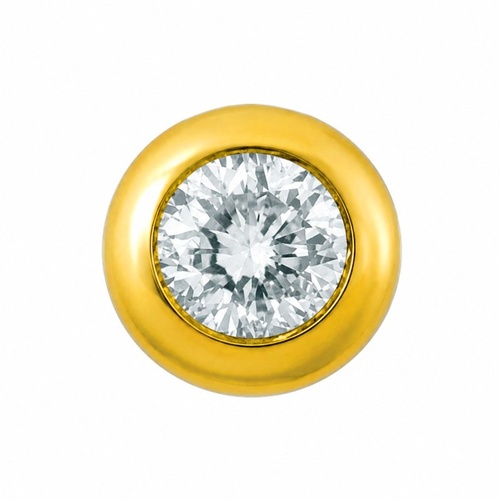 TW33 - Великий діамант в круглій оправі (Gold)