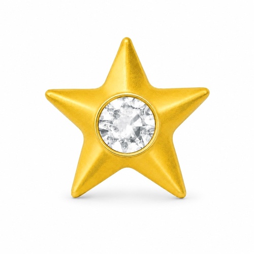 TW22 - Зірка з діамантом (Gold)