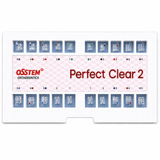 Perfect Clear 2, сапфірові брекети Roth 018, 022, повний набір 