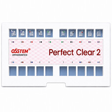 Perfect Clear 2, сапфірові брекети Roth 018, 022, верх 5-5