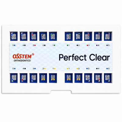 Perfect Clear, сапфірові брекети Roth 018, 022, повний набір