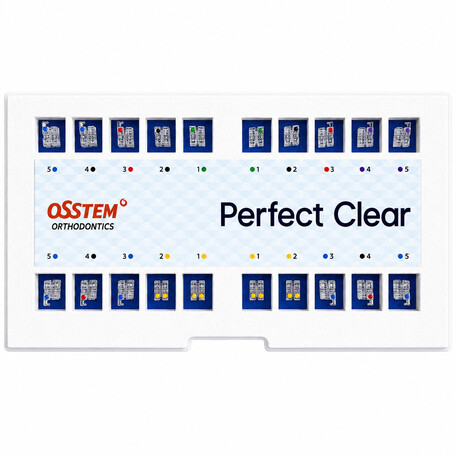 Perfect Clear, сапфірові брекети Roth 018, 022, повний набір