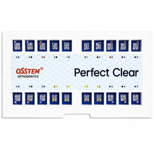 Perfect Clear, сапфірові брекети Roth 018, 022, повний набір