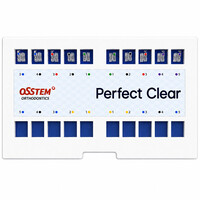 Perfect Clear, сапфірові брекети Roth 018, 022, верх 5-5