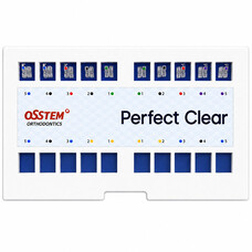 Perfect Clear, сапфірові брекети Roth 018, 022, верх 5-5