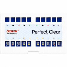 Perfect Clear, сапфірові брекети Roth 018, 022, низ 5-5 