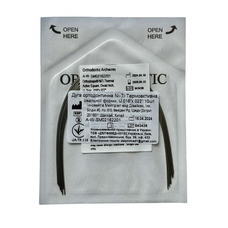Дуги NI-TI Thermal Active, квадратні, верх, низ, уп.10 шт.