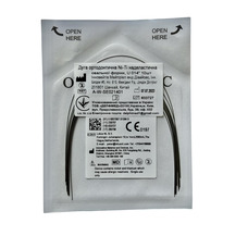 Дуги NI-TI Super Elastic, круглі, верх, низ, уп.10 шт.