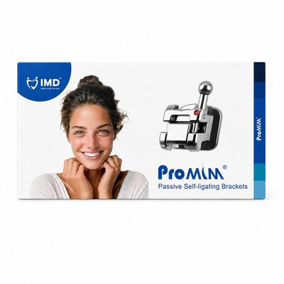 ProMIM, самолігуючі металеві брекети Roth 022 верхня щелепа