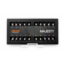 MAJESTY SLM самолігуючі металеві брекети ROTH 022 повний набір
