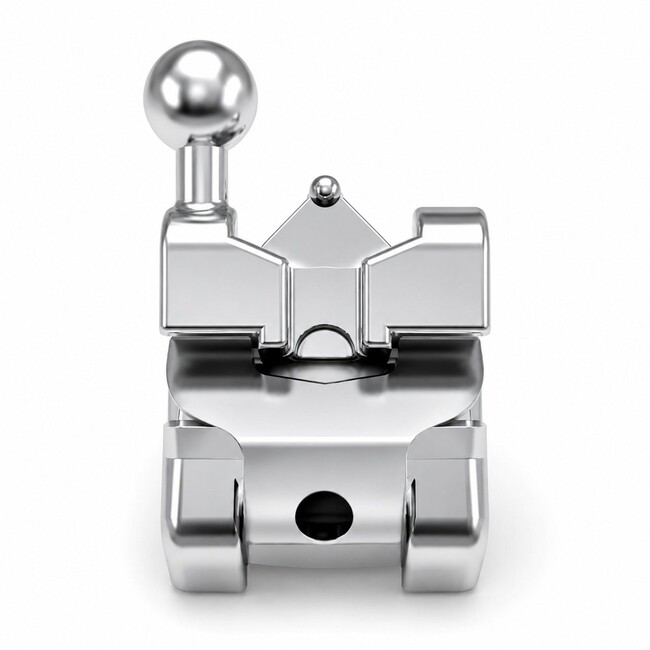 MAJESTY SLM самолігуючі металеві брекети ROTH 022 верхня щелепа