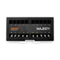 MAJESTY SLM самолігуючі металеві брекети ROTH 022 нижня щелепа