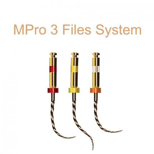 MPro 3 Files system Niti асорті, 00125 машинні, 25 мм, уп. 6 шт.