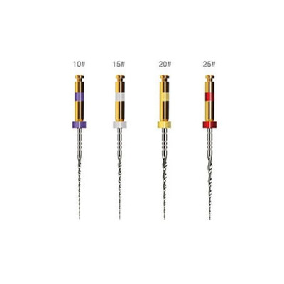 MPilot файли Niti, машинні, № 10, № 15, № 20, № 25 (25 мм), 4 шт/уп.