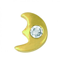 TW25 - Півмісяць з діамантом (Gold)