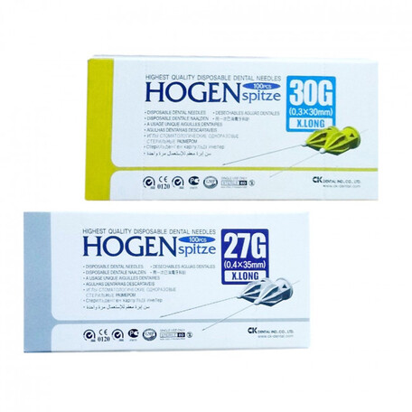 Голки карпульні "HOGEN Spitze", 100 шт.