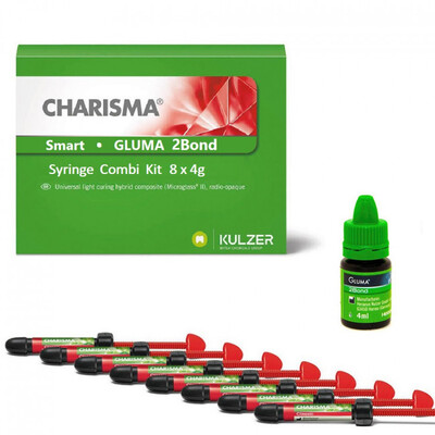 Charisma SMART, 8 шприців (набір) + Gluma 2Bond 4 мл