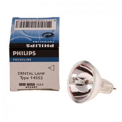 Лампочка галогенна Philips, для Ф/П 12 х 75, штирьки