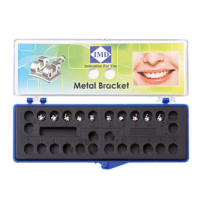 IMD, Ophro Series металеві брекети Roth 018, 022 Mini верхня щелепа
