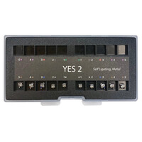 YES-2, самолігуючі металеві брекети, Roth 022, низ 5-5