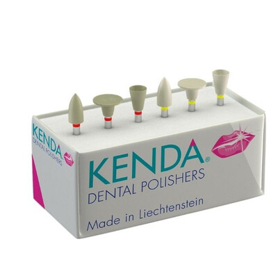 Kenda Deluxe, двокрокова полірувальна система (набір 6 шт.)